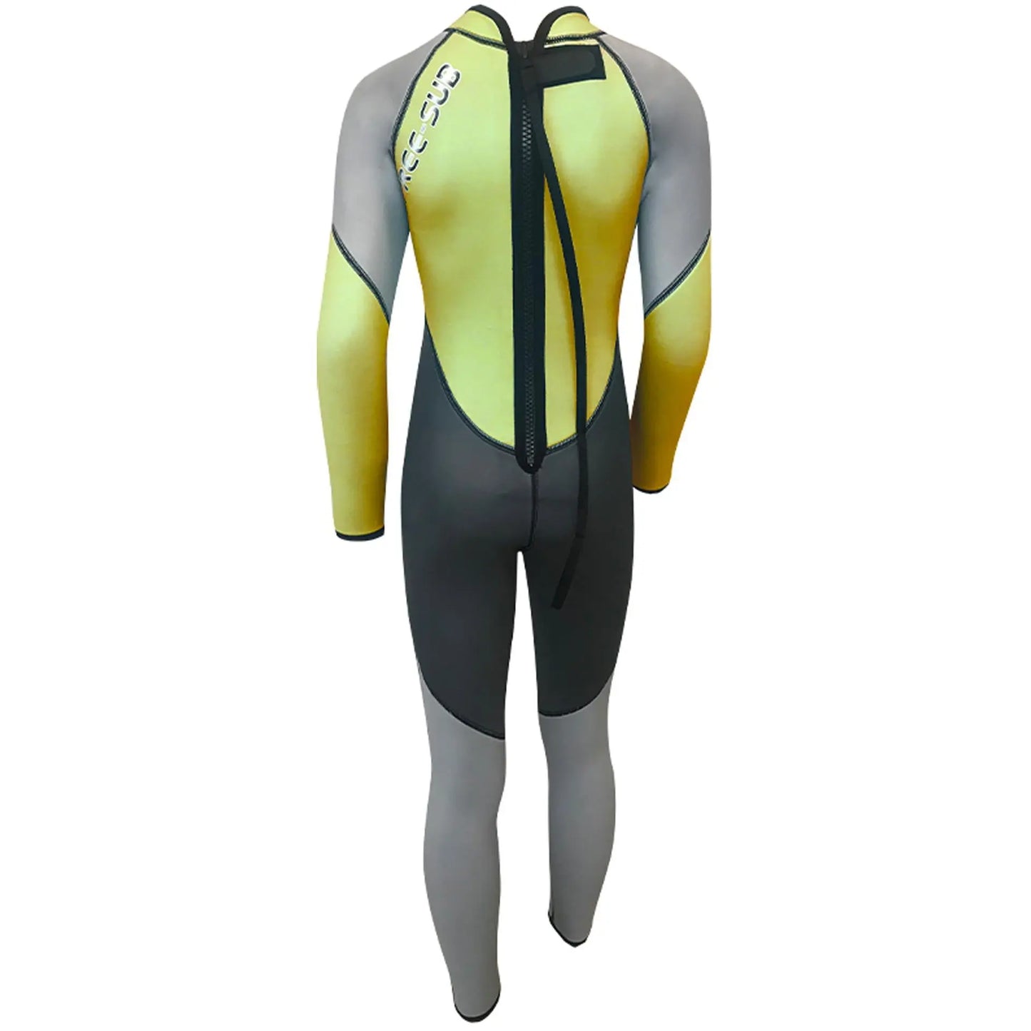 Free-Sub 3mm Çocuk Sörf Scuba Tüplü Dalış Elbisesi Wetsuit Yellow - Dalış Elbisesi Market
