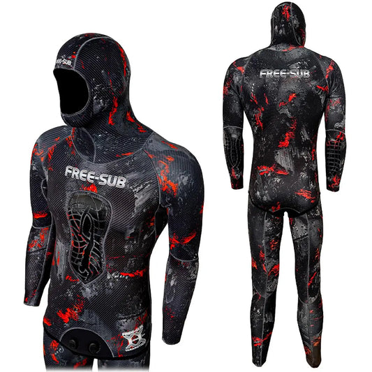 Free-Sub 7mm Troya Yamamoto39 Avcı Dalış Elbisesi