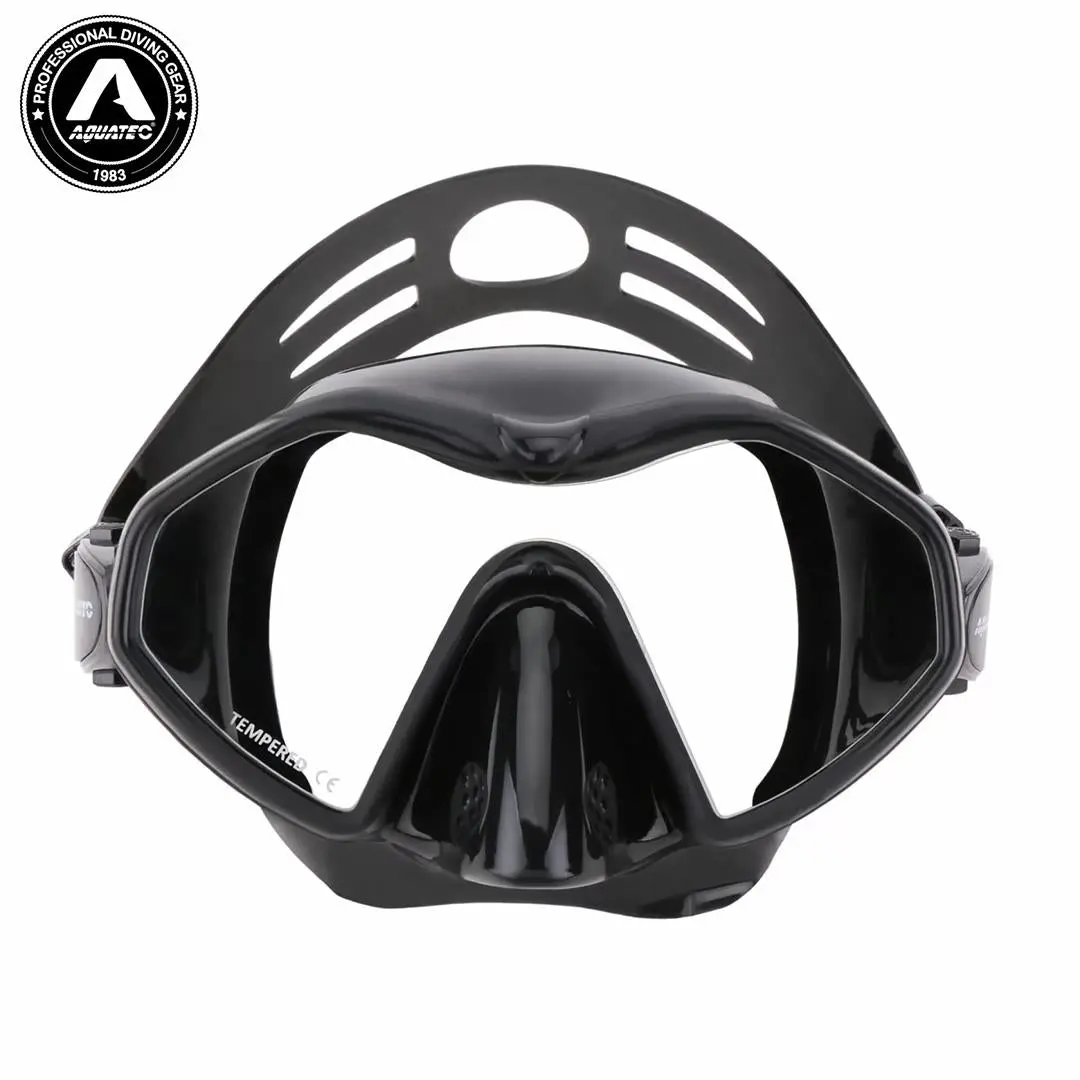 NS Aquatec MK-200 Maske Siyah - Dalış Elbisesi Market