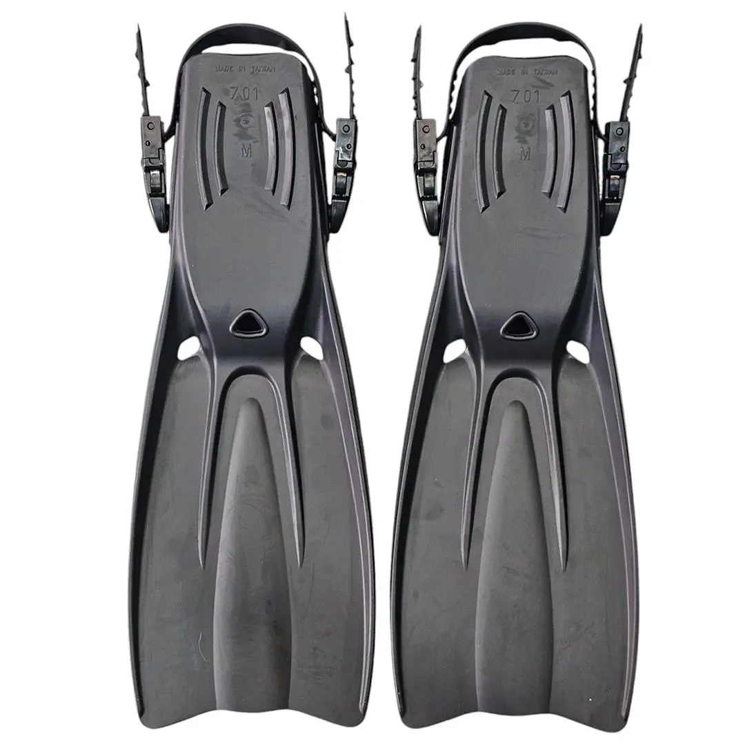 NS F-701 Siyah Kauçuk Palet - Dalış Elbisesi Market