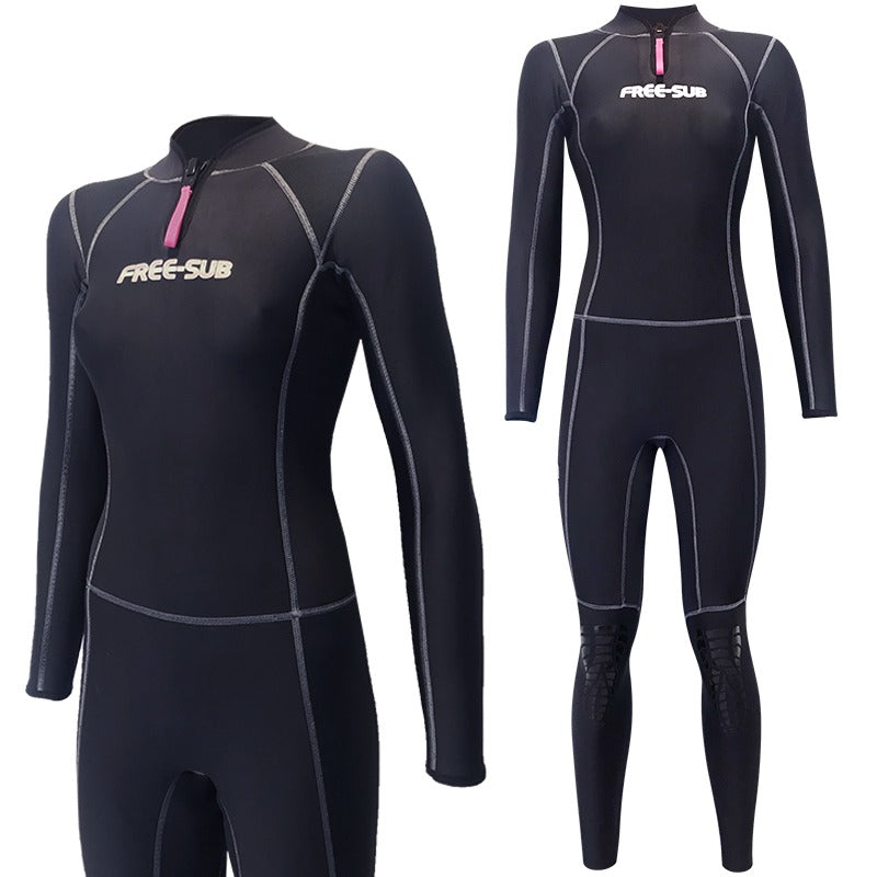 3mm Kadın Sörf Elbisesi, Kadın Wetsuit - Dalış Elbisesi Market