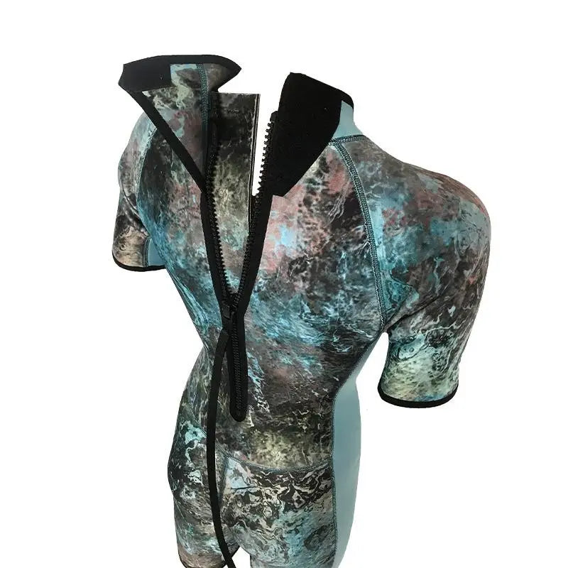 Free-Sub 2mm Dreams Garden Kadın Shorty (Kısa) Sörf, Scuba Tüplü Dalış Elbisesi Wetsuit - Dalış Elbisesi Market