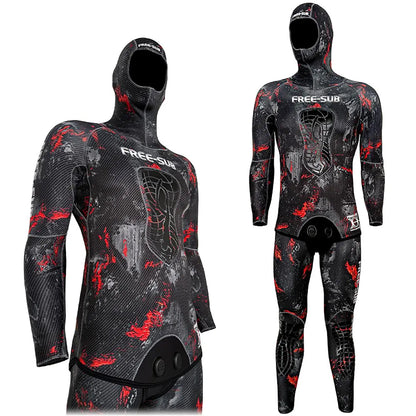 Free-Sub 7mm Troya Yamamoto39 Avcı Dalış Elbisesi 