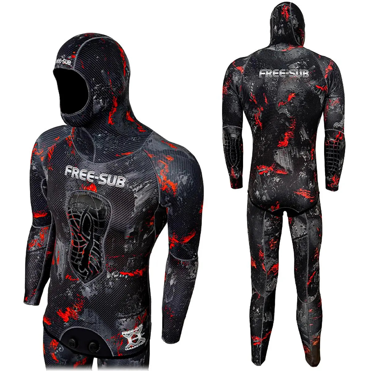 Free-Sub 7mm Troya Yamamoto39 Avcı Dalış Elbisesi 