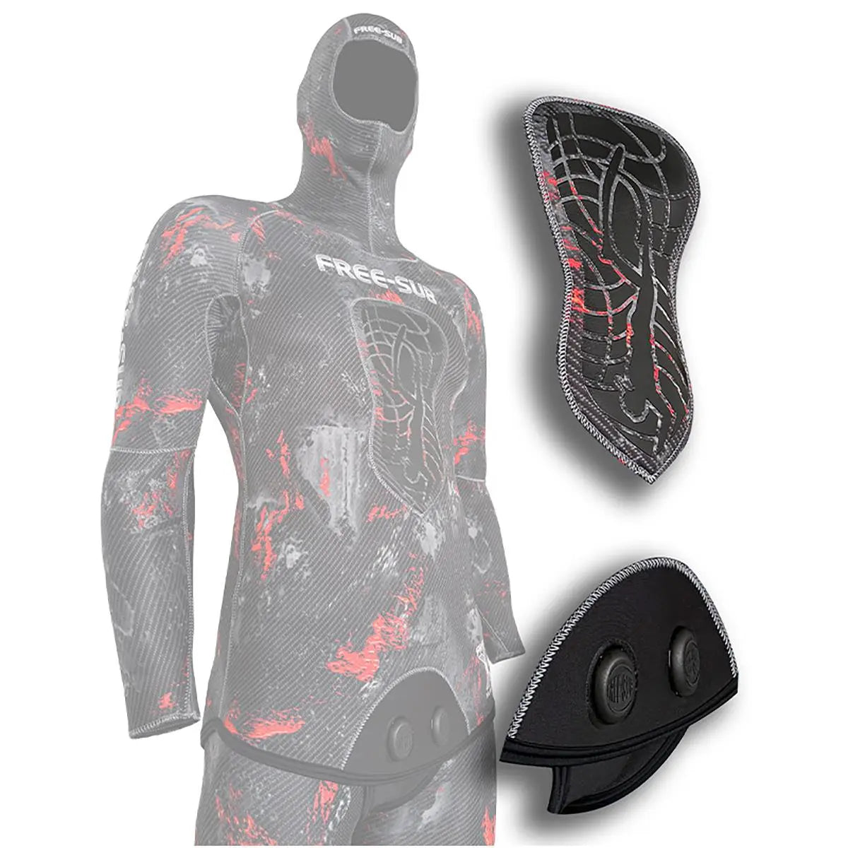 Free-Sub 7mm Troya Yamamoto39 Avcı Dalış Elbisesi 