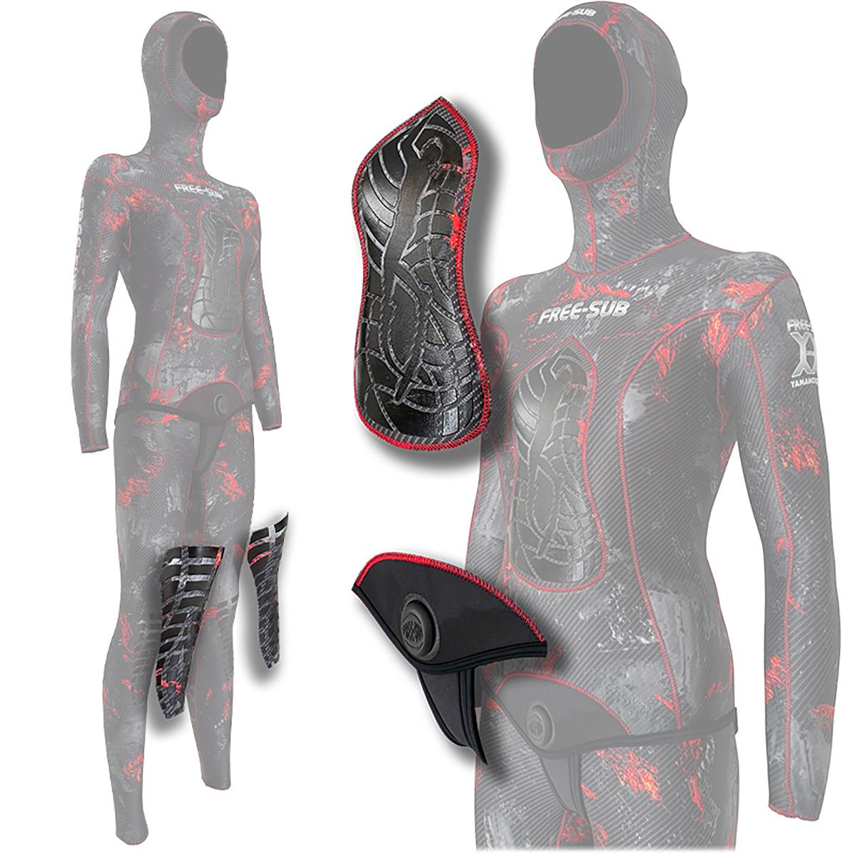 Free-Sub 5mm Troya Yamamoto39 Kadın Avcı Dalış Elbisesi - Dalış Elbisesi Market