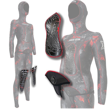 Free-Sub 5mm Troya Yamamoto39 Kadın Avcı Dalış Elbisesi - Dalış Elbisesi Market