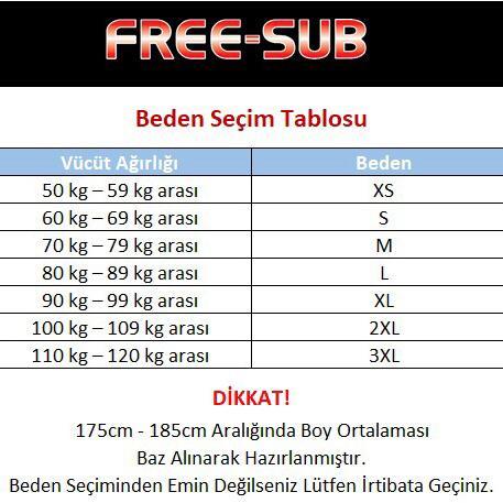 Free-Sub Orman Desen Kara Avı Polo Yaka Mont - Dalış Elbisesi Market