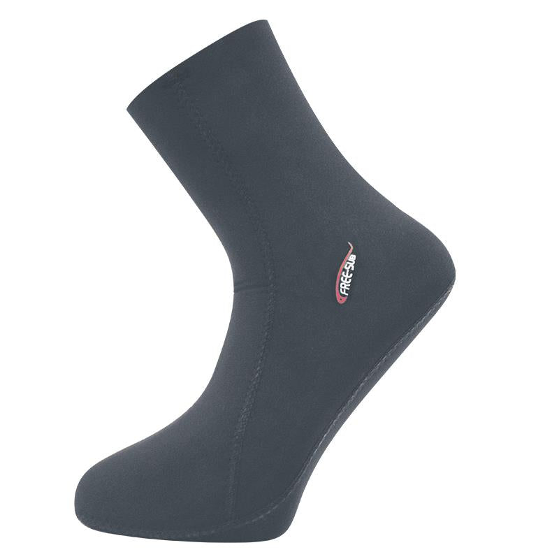 Free-Sub 3mm Jarse Siyah Dalış Çorabı - Dalış Elbisesi Market