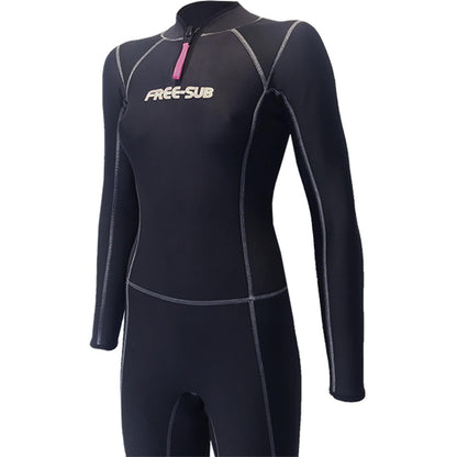 Free-Sub 3mm Thyphoon Siyah Kadın Sörf, Scuba Tüplü Dalış Elbisesi Wetsuit - Dalış Elbisesi Market